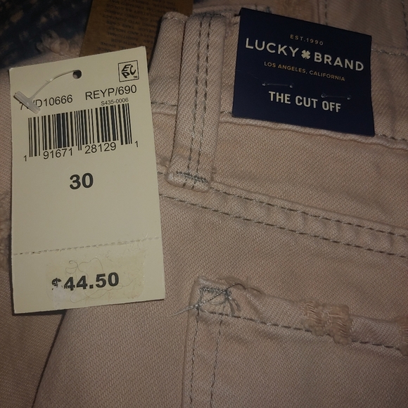 Women's size 30 Lucky Brand Jean cutoffs shorts - Picture 5 of 9